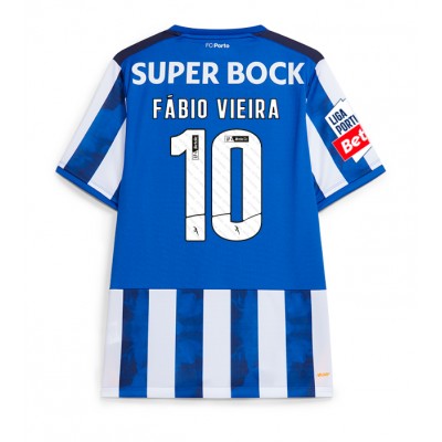 Porto Fabio Vieira #10 Hjemmebanetrøje 2024-25 Kortærmet Porto Fabio Vieira #10 Hjemmebanetrøje 2024-25 Kortærmet